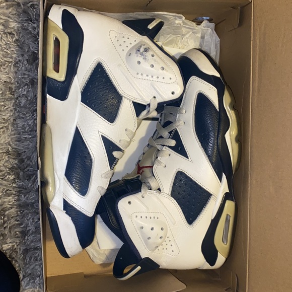 Used Jordan VI 6 Olympics - Picture 2 of 6